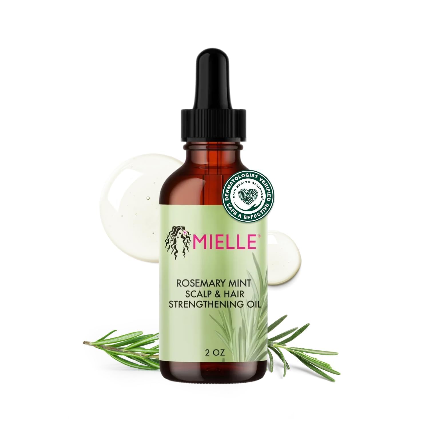 Mielle Organics Rosemary & Mint Hair Oil  2 Ounce
