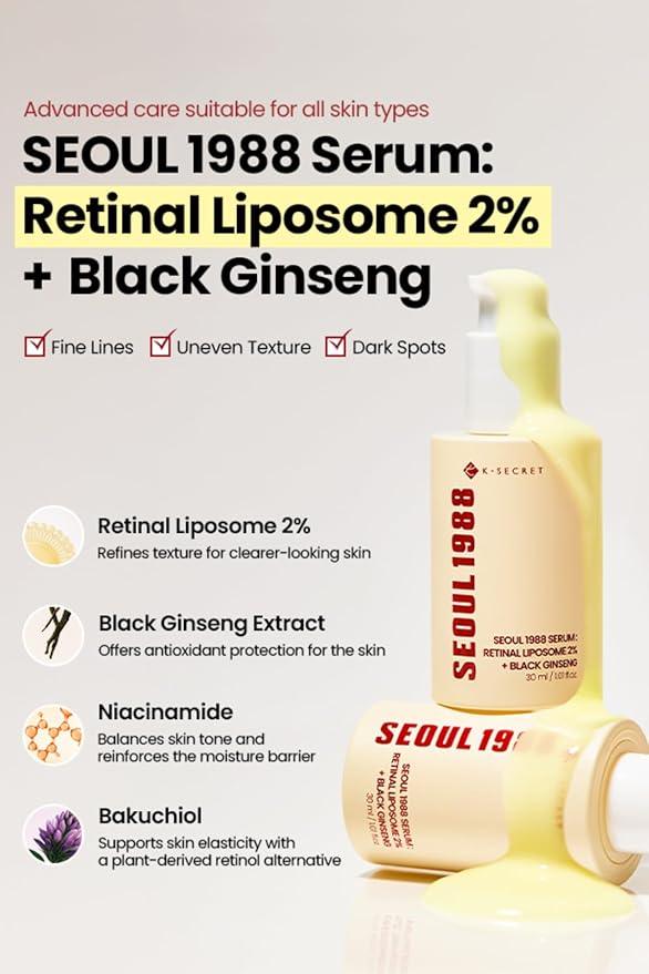 K-SECRET SEOUL 1988 Retinal Serum 30ml